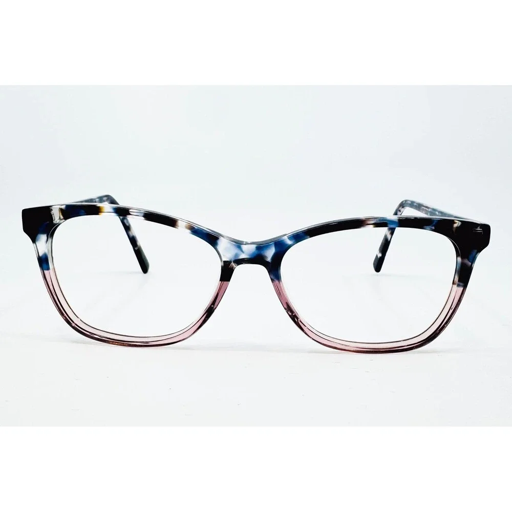 Christian Siriano Eyeglasses Womens Blue Pink Tortoise Taylor 54-16-142